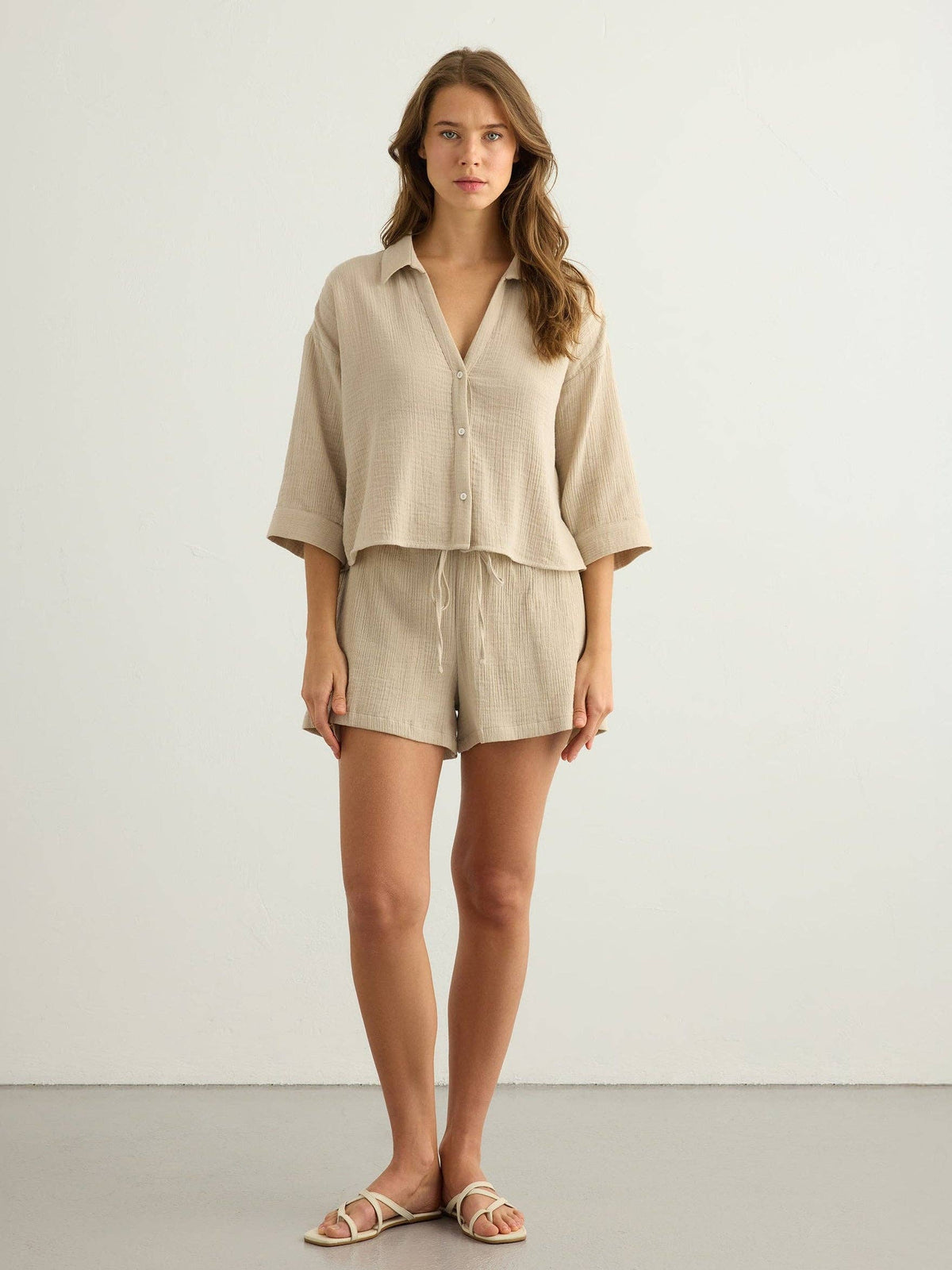 The Handloom Aura Drawstring Shorts