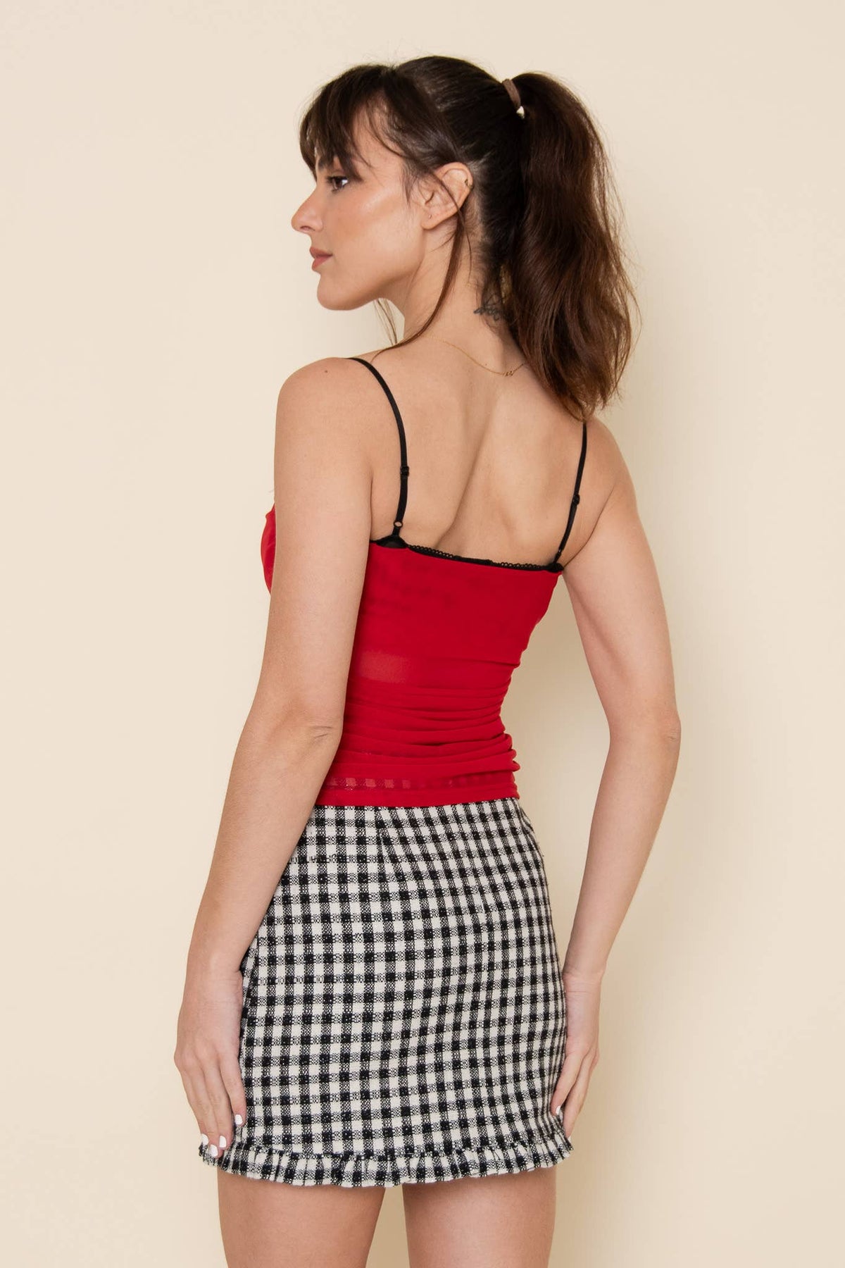 Fore Collection Peak-a-Boo Bra Top