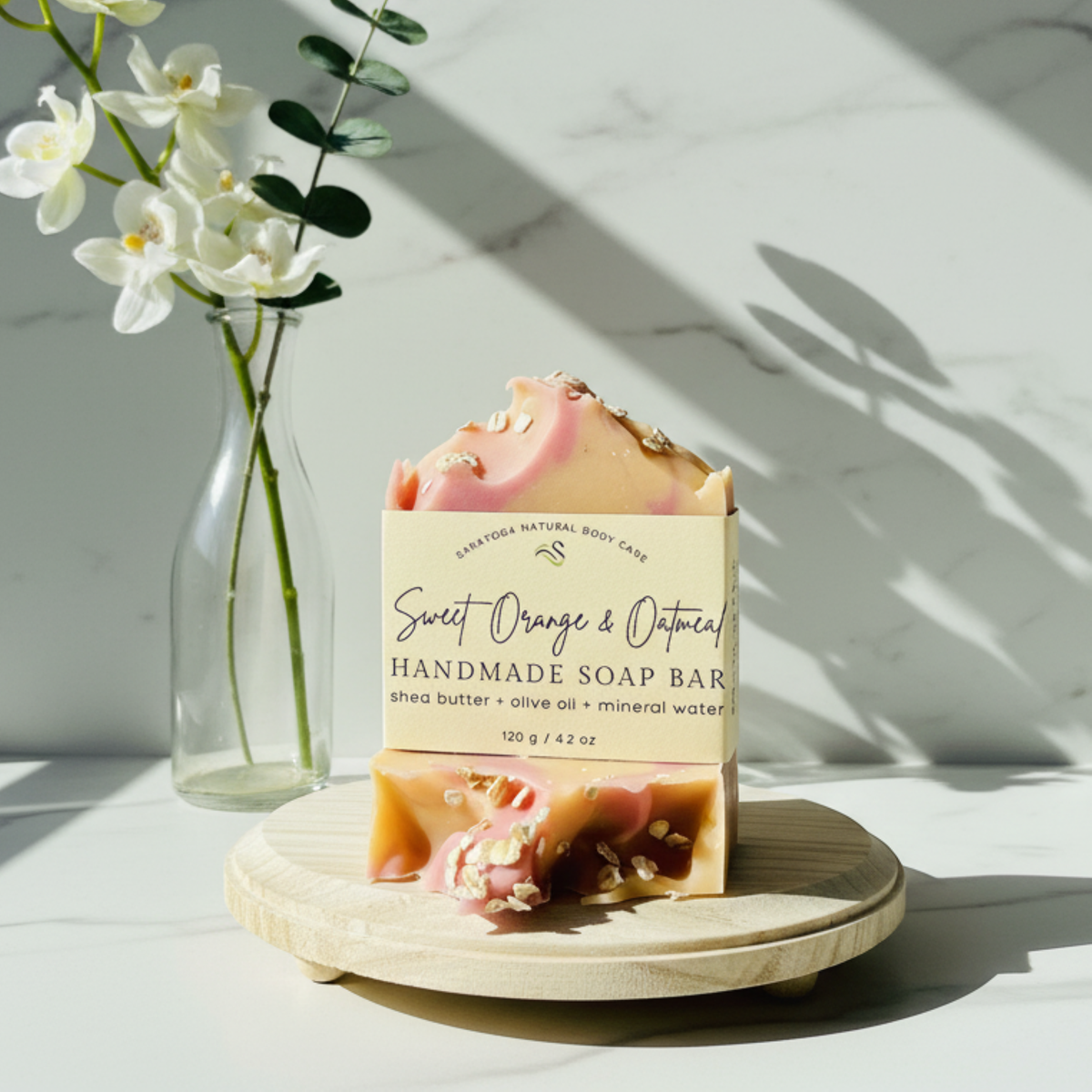 Saratoga Orange Oatmeal Soap