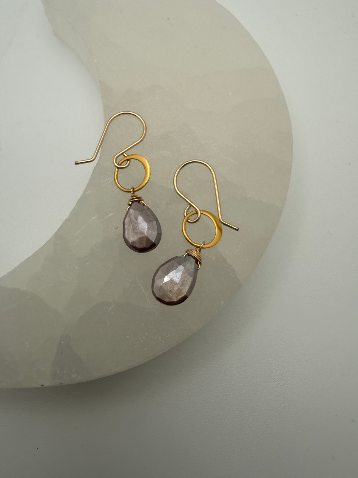 Susan Rifkin Teardrop Earrings | 14k Gold Filled