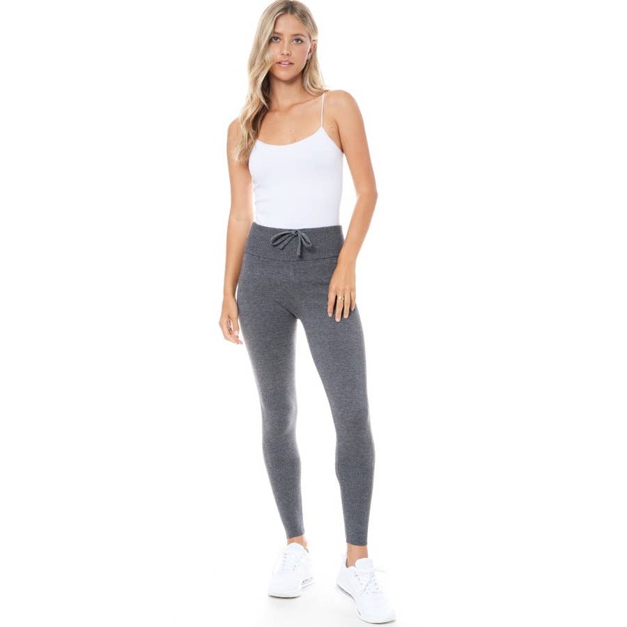 Maronie Stretchy Knit Leggings