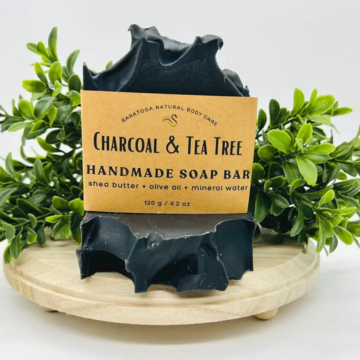 Saratoga Charcoal  & Tea Tree Soap