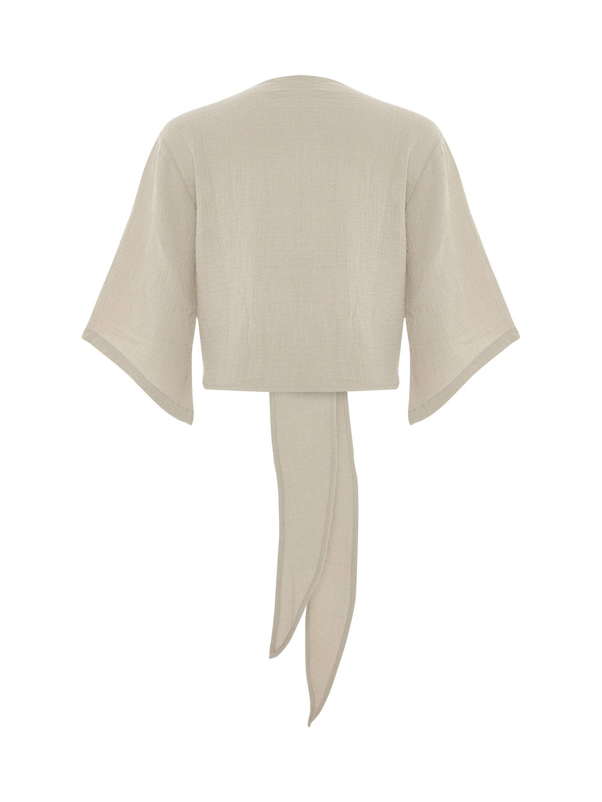 The Handloom Aura Wrap Top