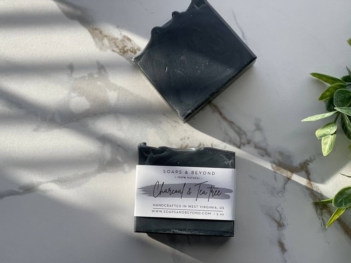 Soap & Beyond Activated Charcoal & Tea tree Soap