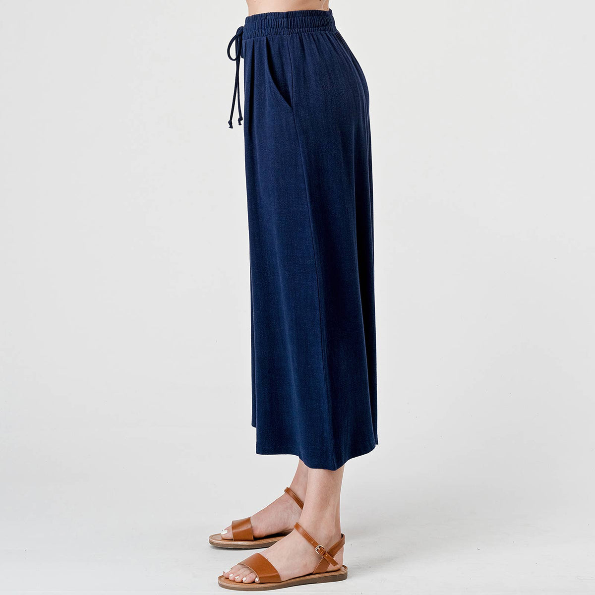 Heimious Culotte Linen Pants