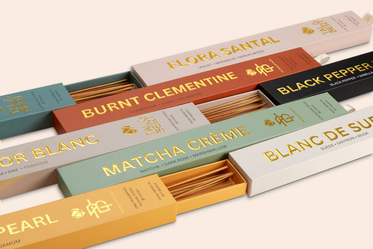 TB Fragrance Burnt Clementine – Warm & Spiced Citrus Holiday Incense