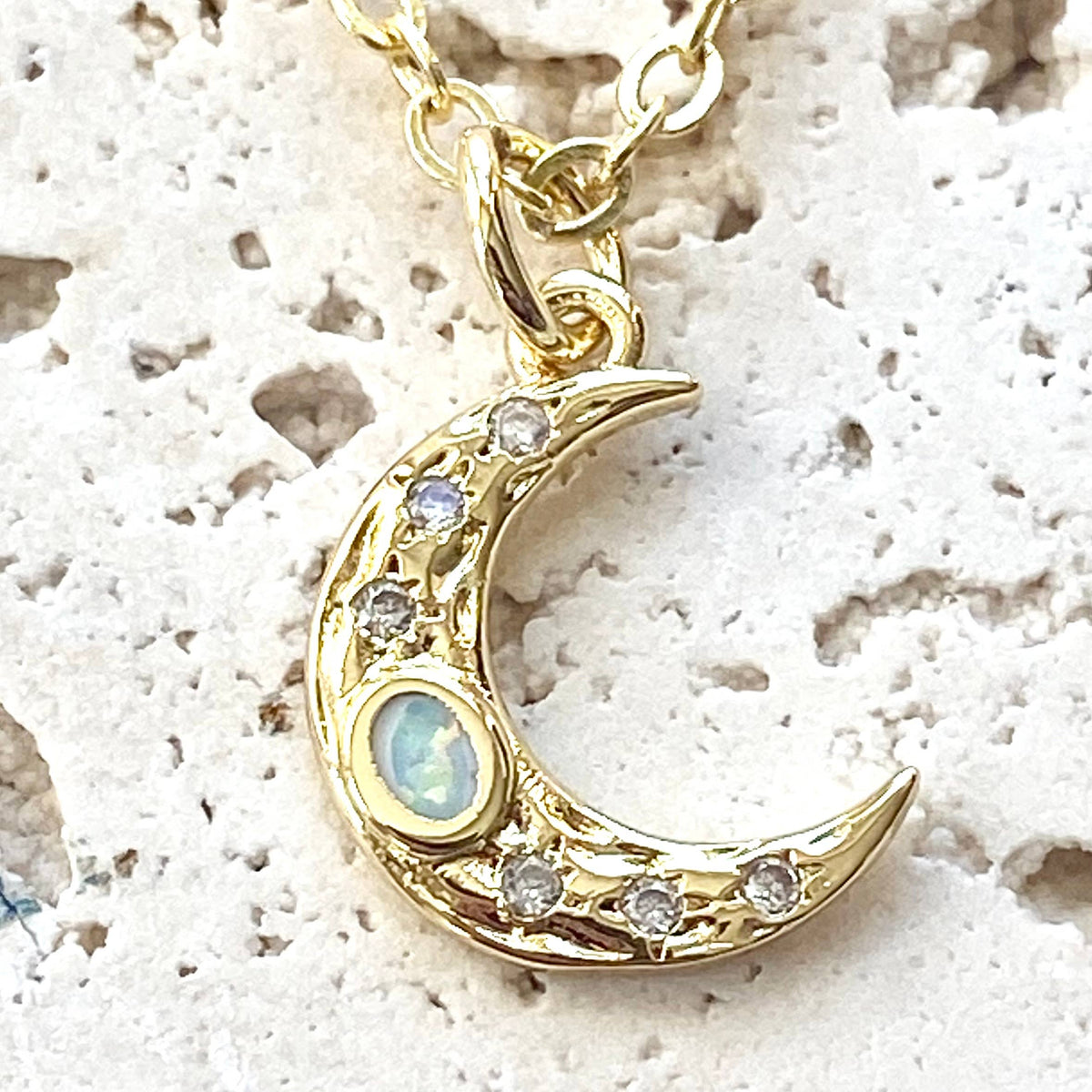 VB&CO Opalite Noon Necklace