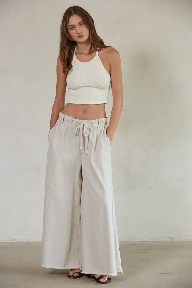 By Together Crop Halter Neck Top