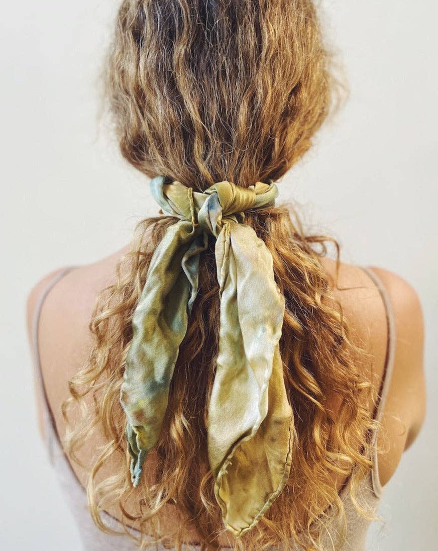 Mira Blackman Hand Dyed Silk Scarf