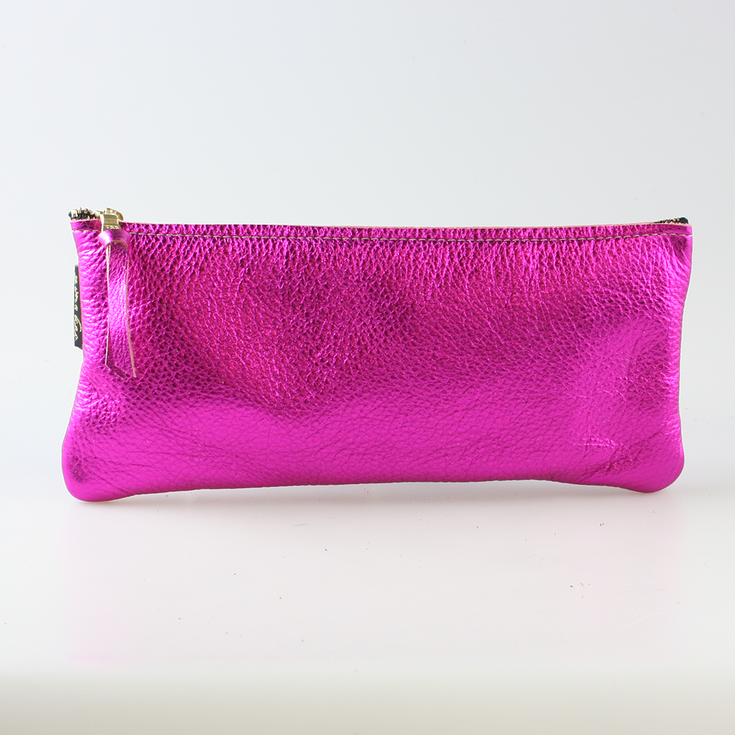 Zina Kao Metallic Pencil Case