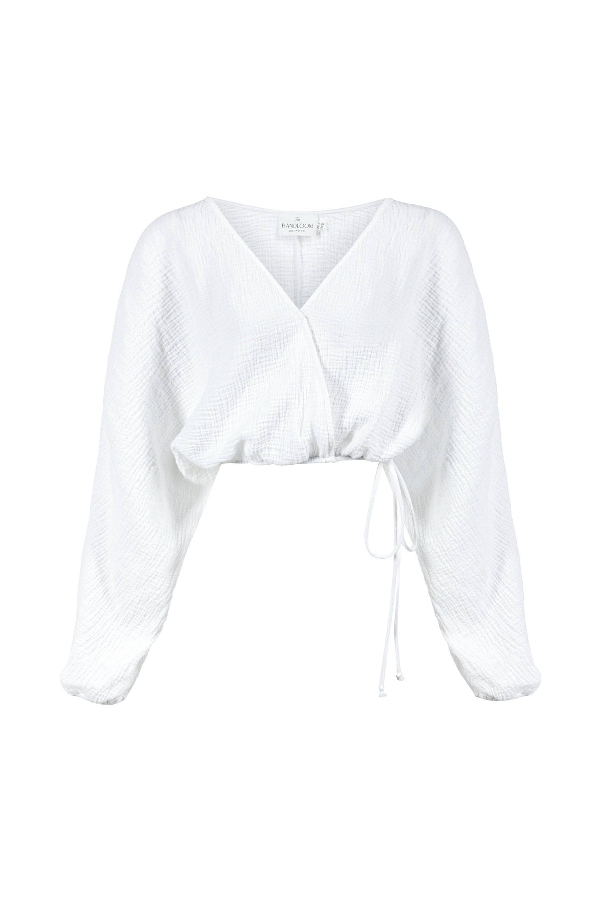 The Handloom Siena Top - White