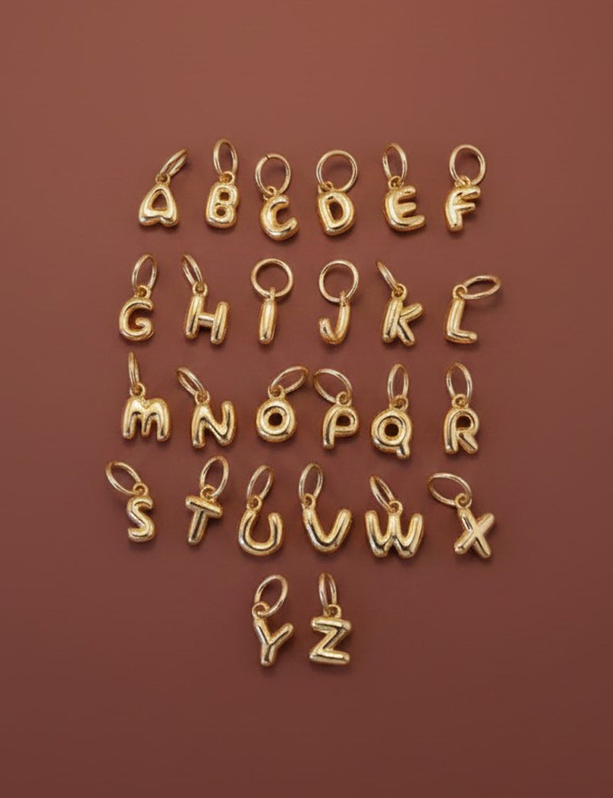Nuance Bubble Letter Charms