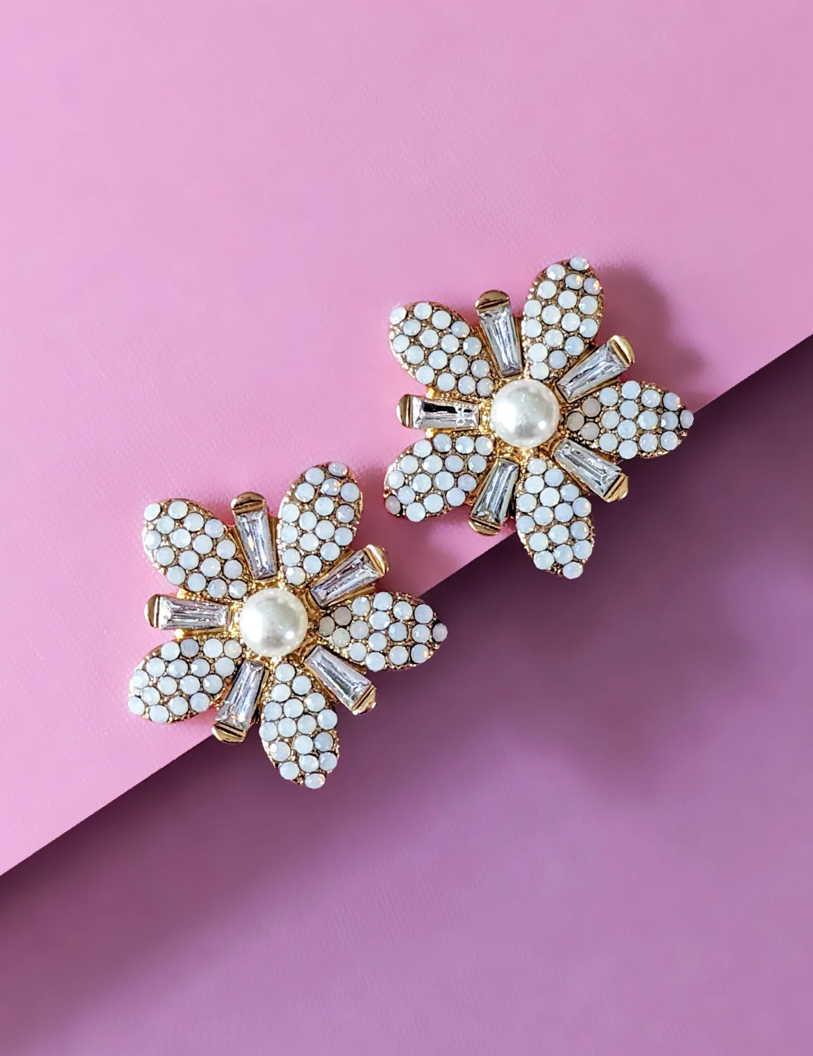 Nuance Dogwood Pearl Earrings