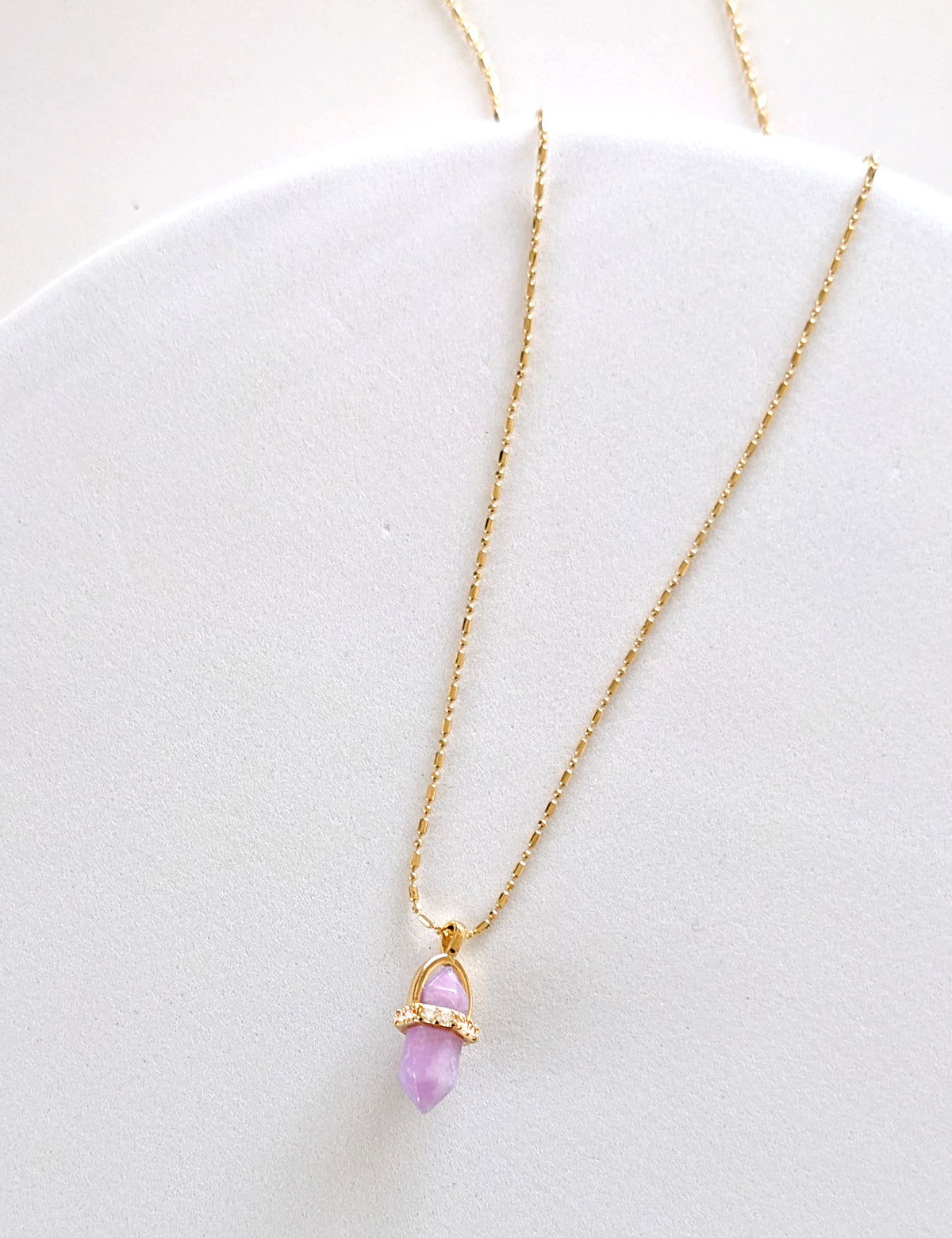 Nuance Mini Crystal Point Necklaces