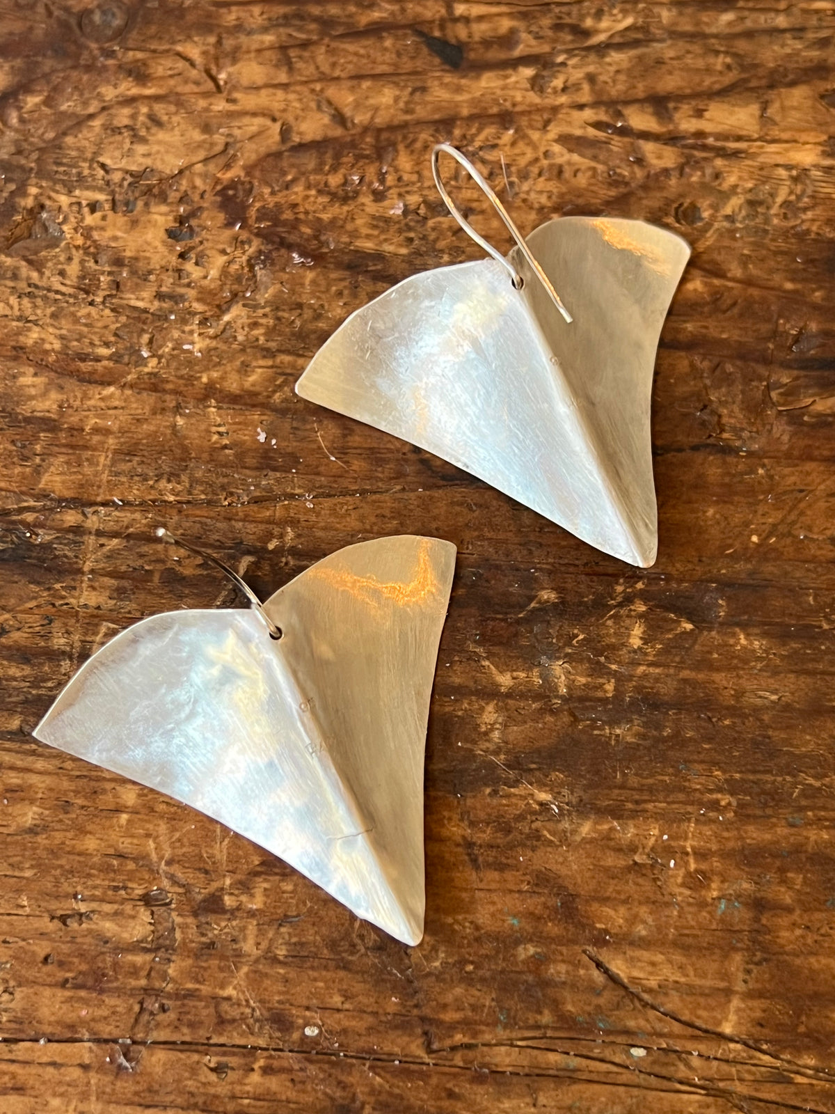 Dennis Higgins Limited Geometric Butterfly Earrings