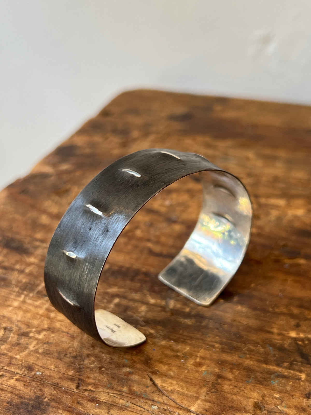 Dennis Higgins Limited Treated Silver Cuff