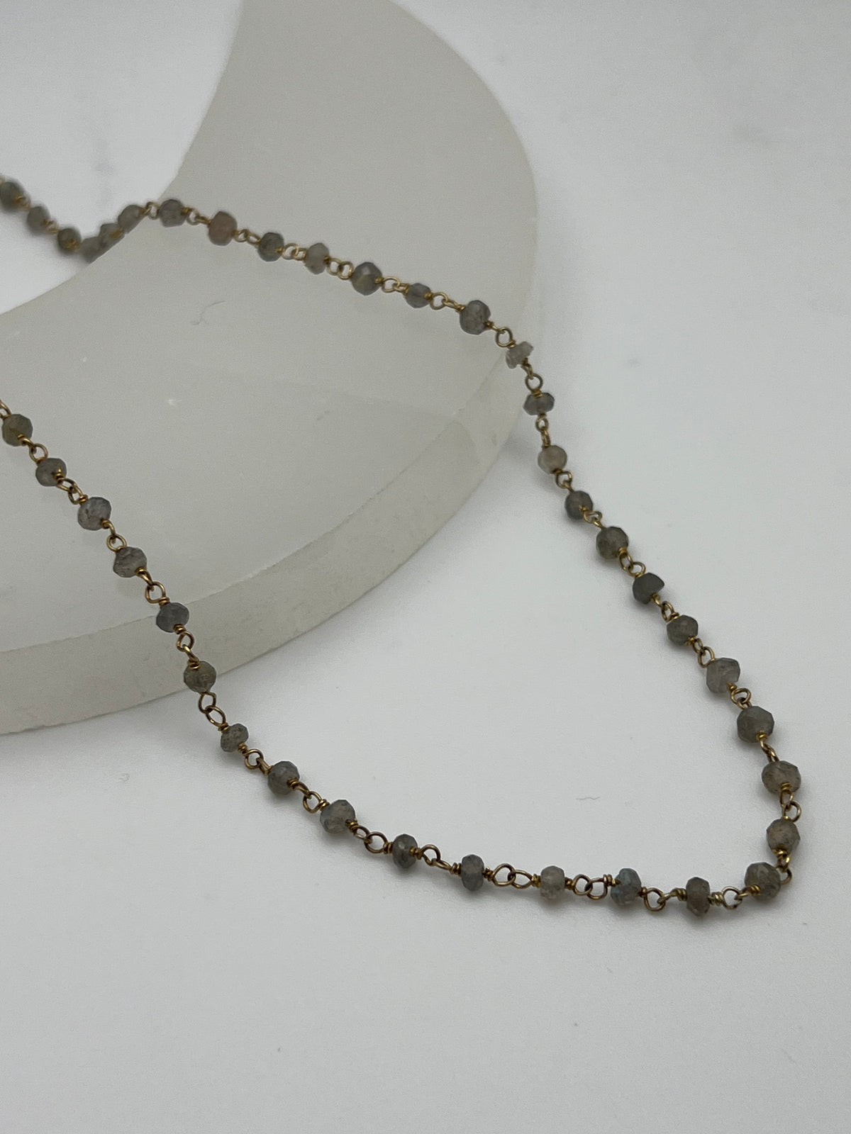 Susan Rifkin Beaded Labradorite Necklace