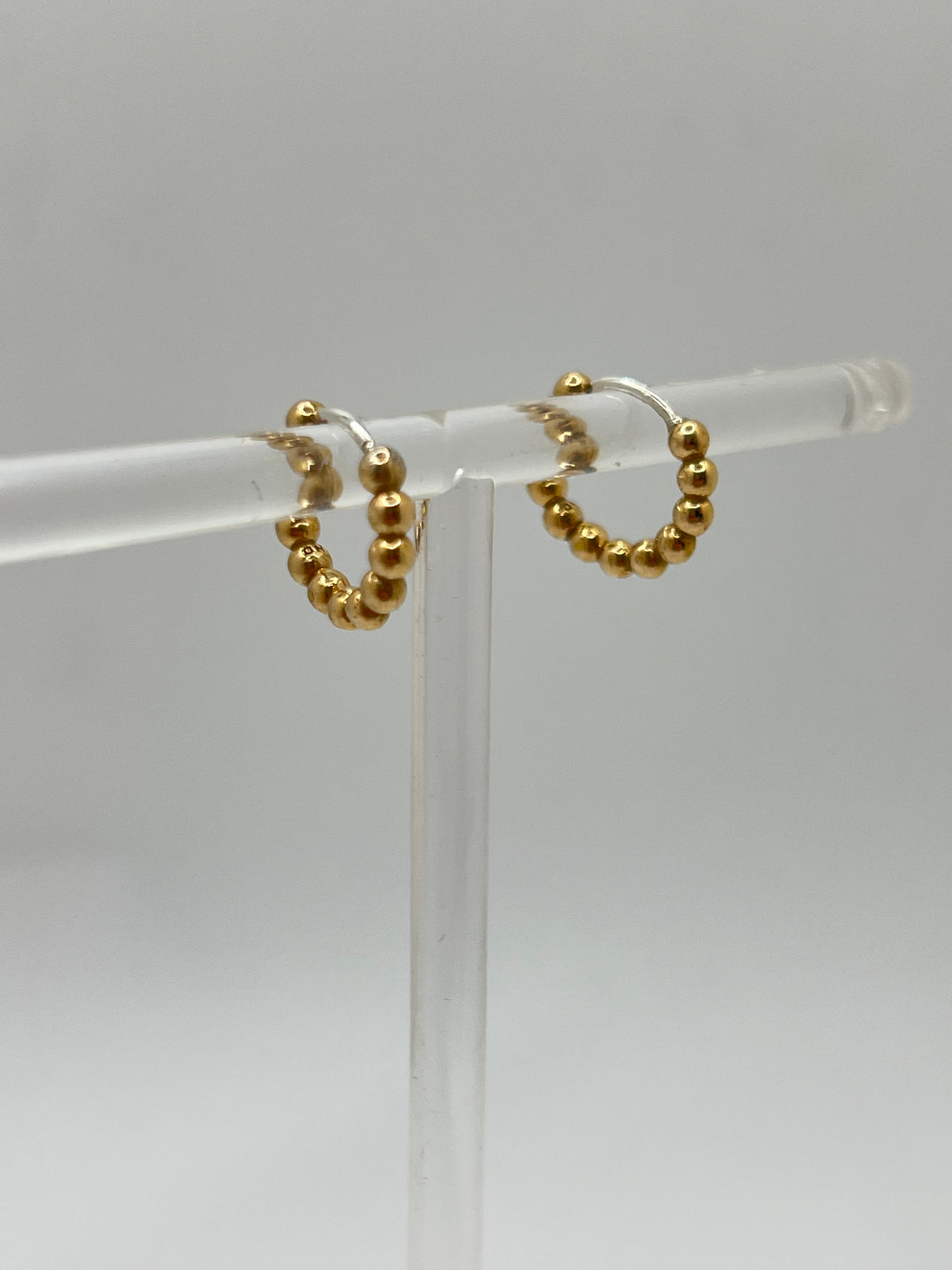 Susan Rifkin Small Ball Hoop Earrings | Gold Filled