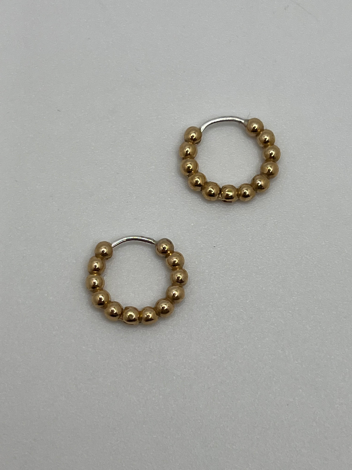 Susan Rifkin Small Ball Hoop Earrings | Gold Filled