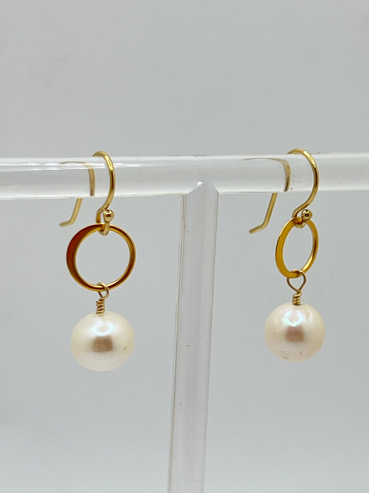 Susan Rifkin Pearl Drop Earrings