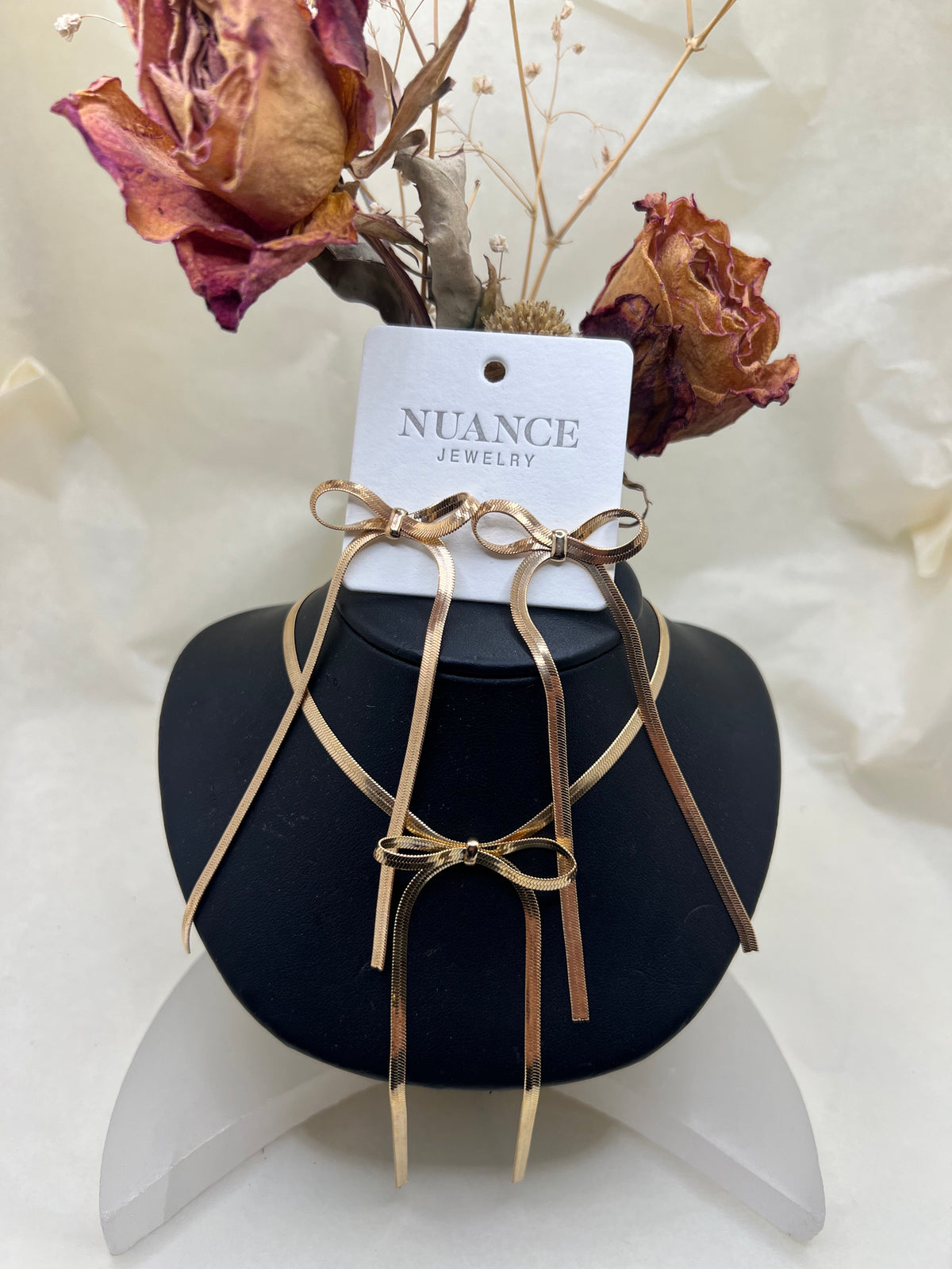 Nuance Bow Jewelry Gift Set