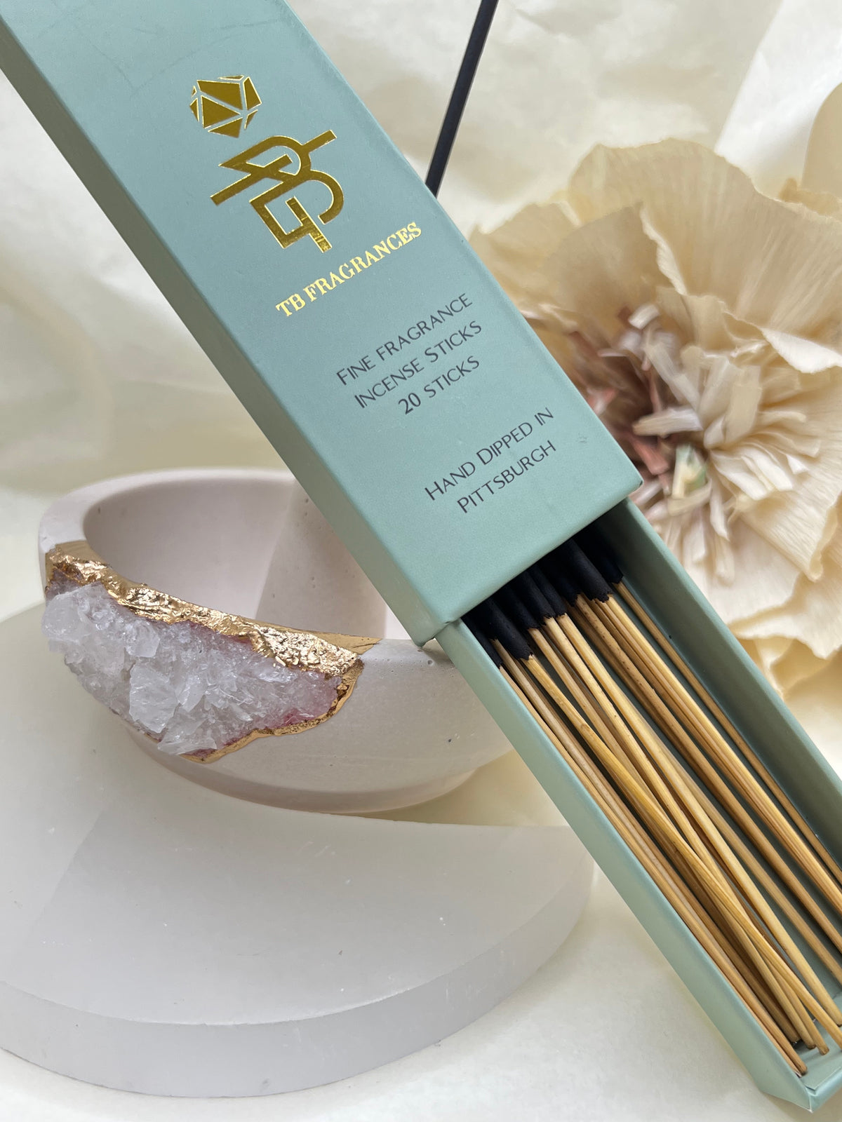 TB Incense Sticks and Holder Gift Set