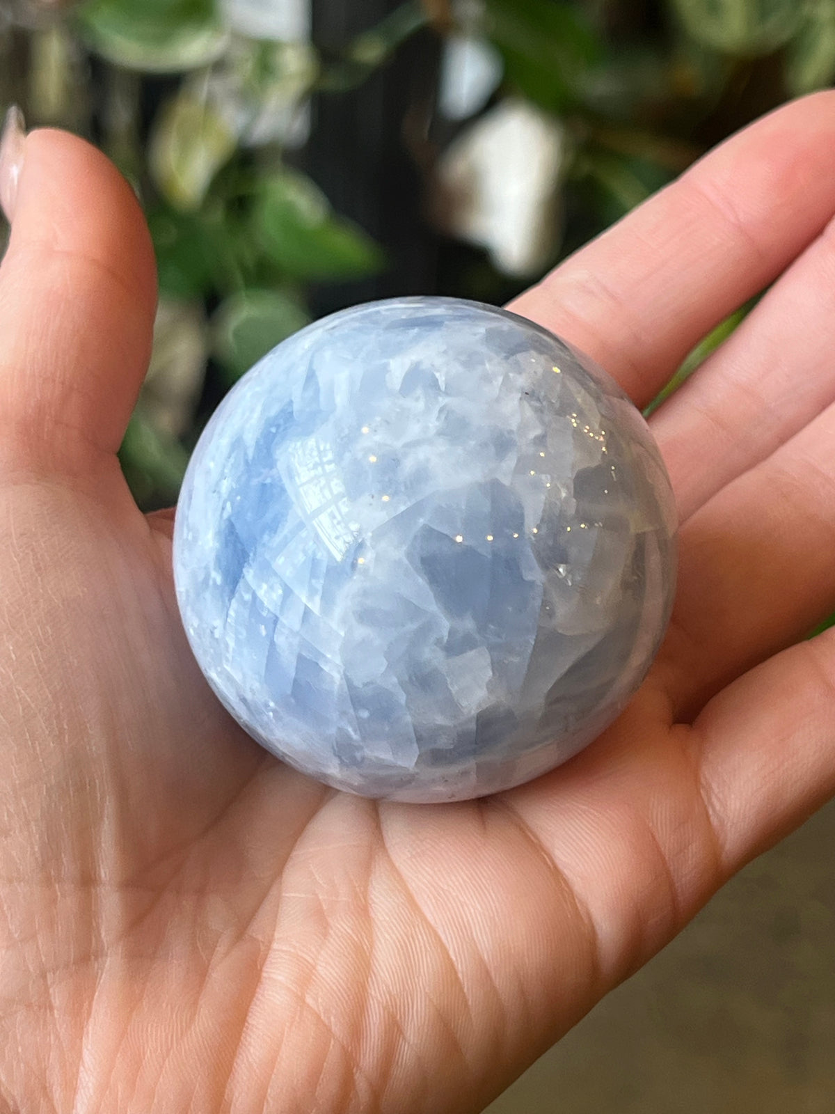 Witch's Way Craft Blue Calcite Spheres