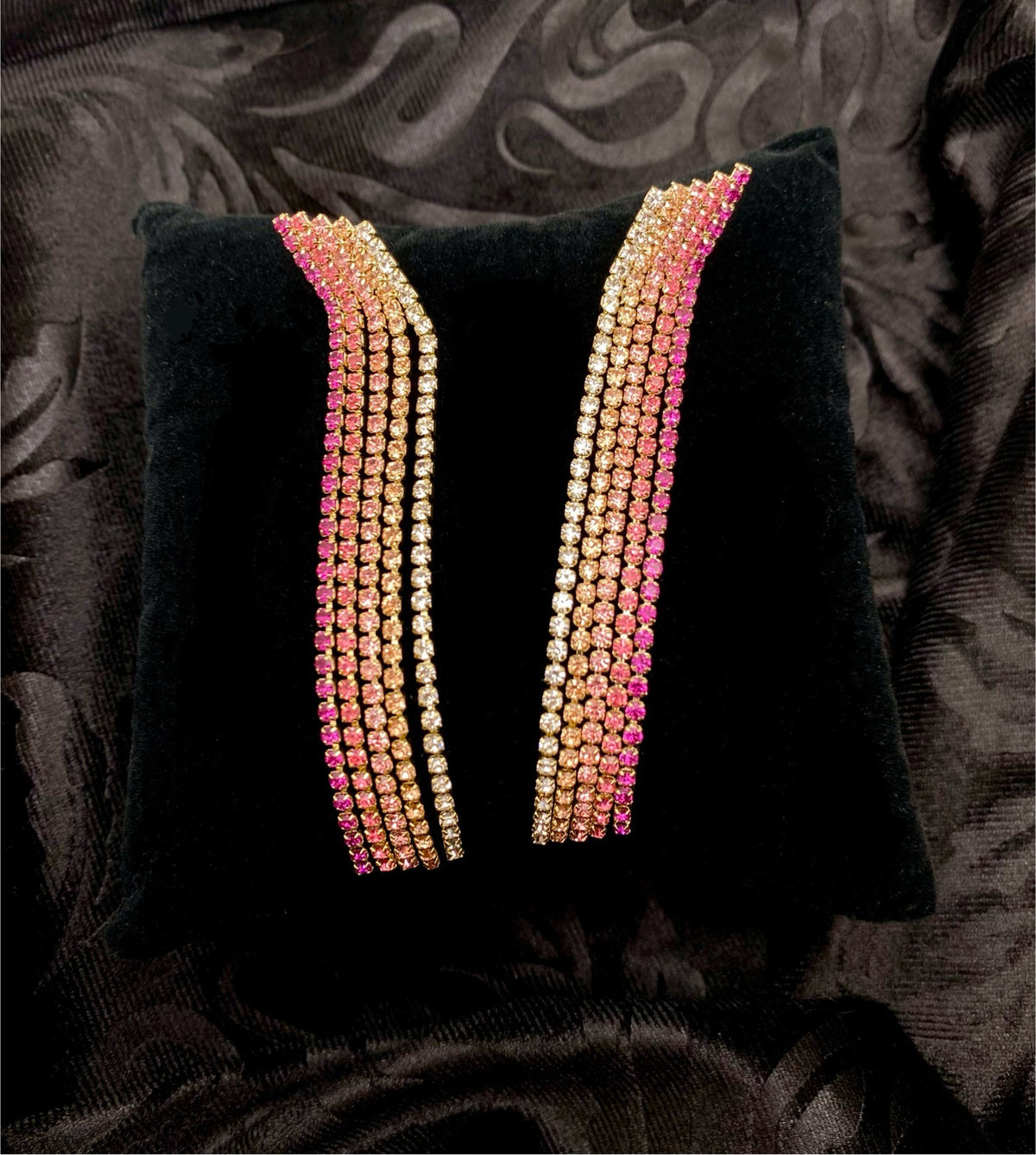 Nuance Barbie Fringe Drop Earrings