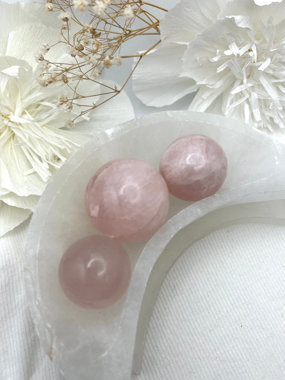 Witch's Way Craft Rose Quartz Sphere
