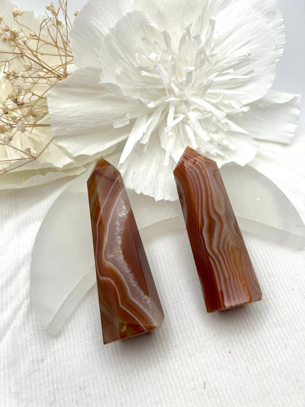 Witch's Way Carnelian Crystal Point