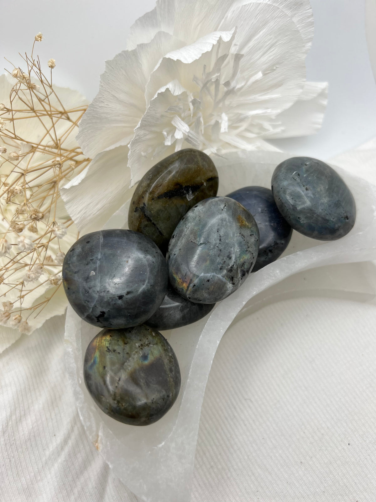 Witch's Way Labradorite Palm Stone