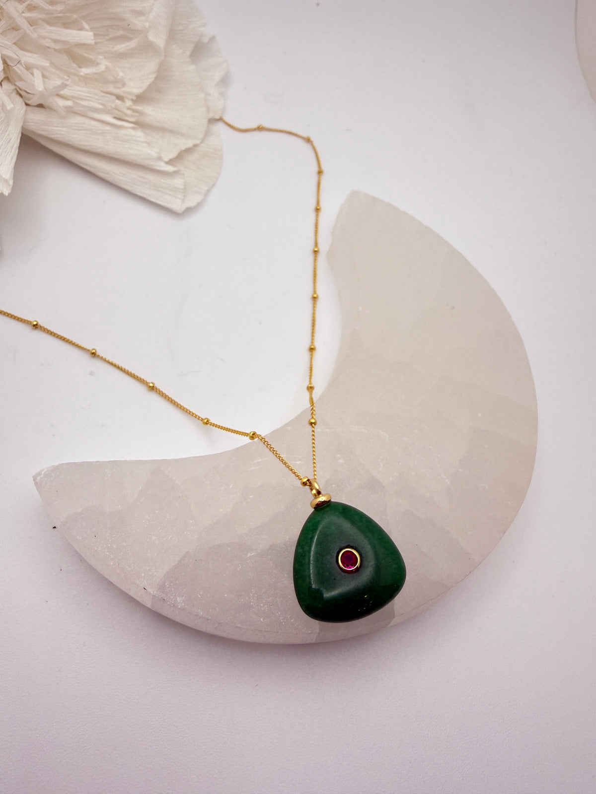 Susan Rifkin Crystal Gemstone Pendent