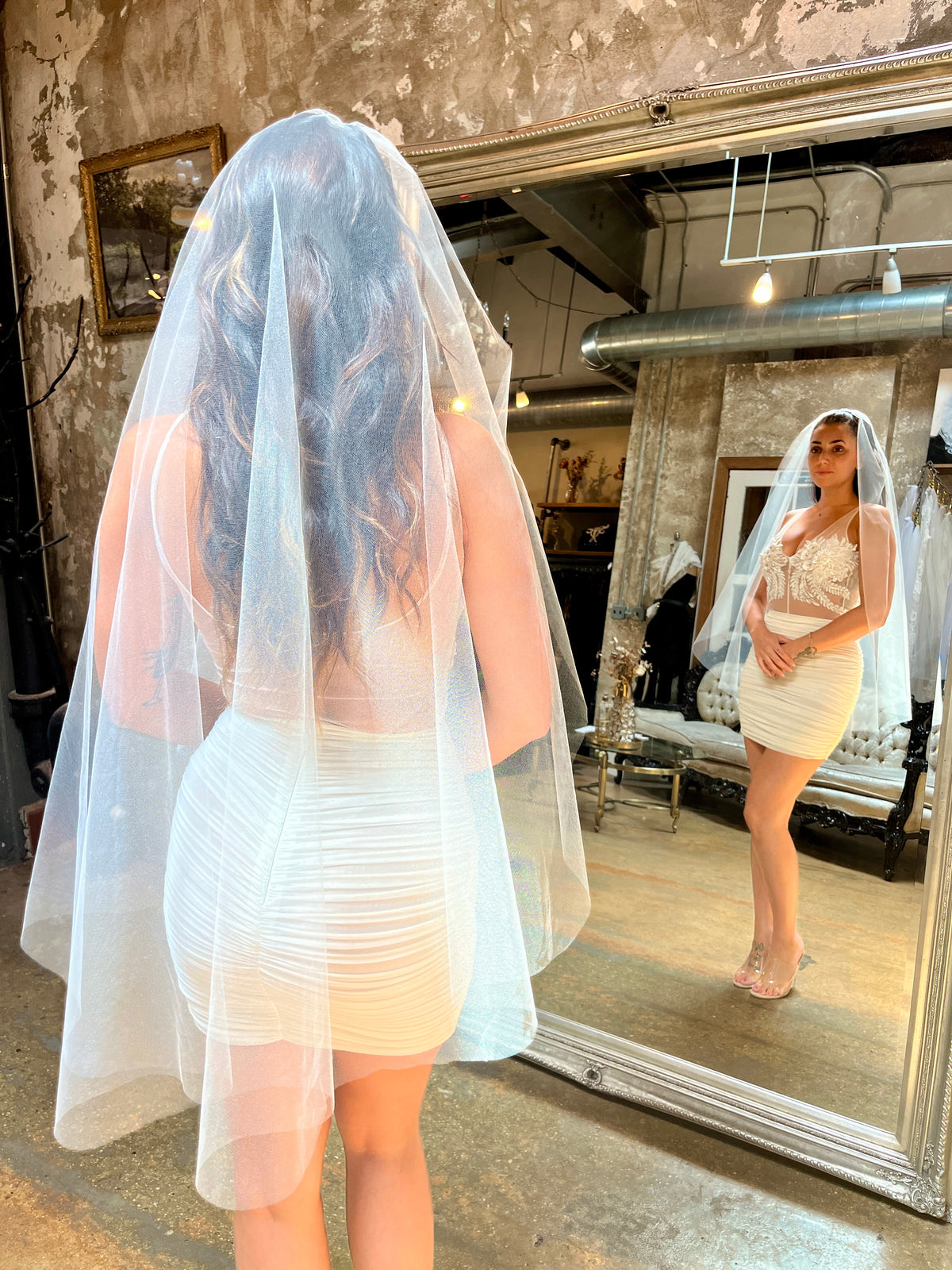 Atelier Bianca Simple Tulle Veil