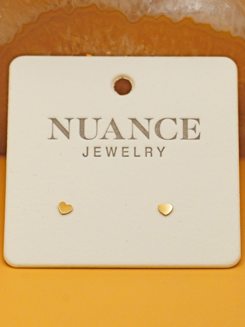 Nuance 14kt Gold Extra Small Icon Studs