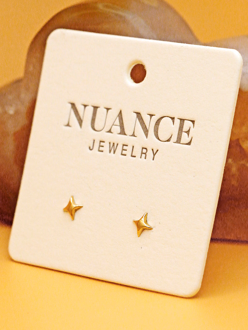 Nuance 14kt Gold Extra Small Icon Studs