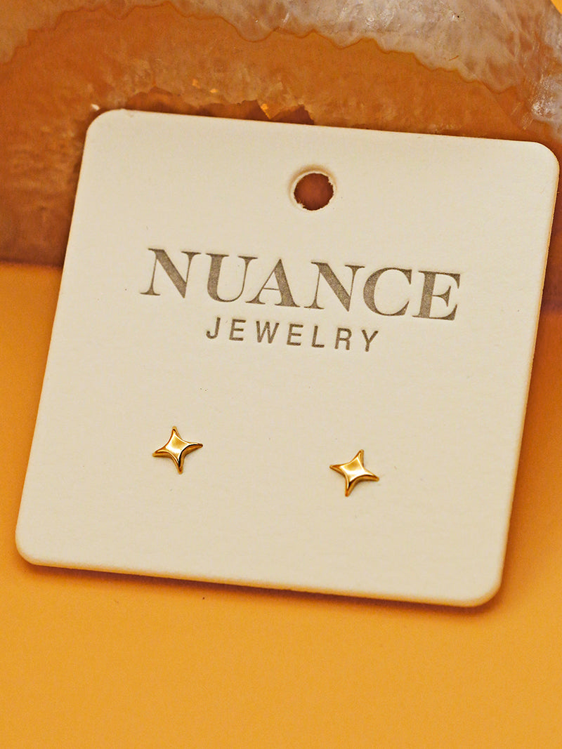 Nuance 14kt Gold Extra Small Icon Studs