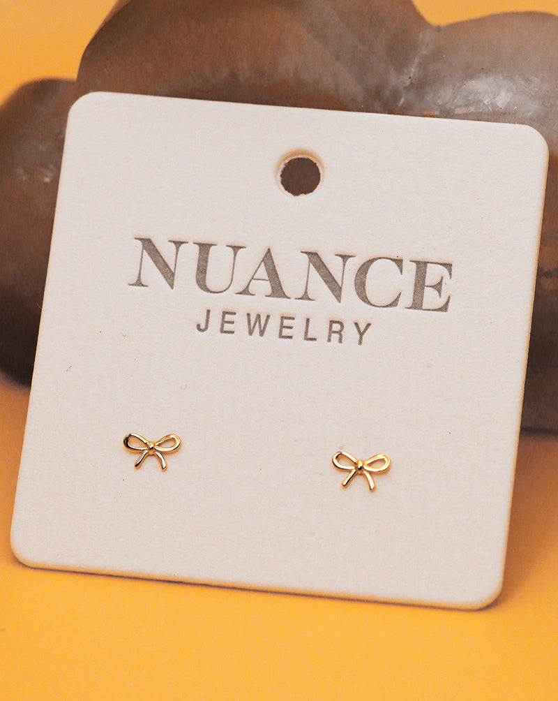 Nuance 14kt Gold Extra Small Icon Studs