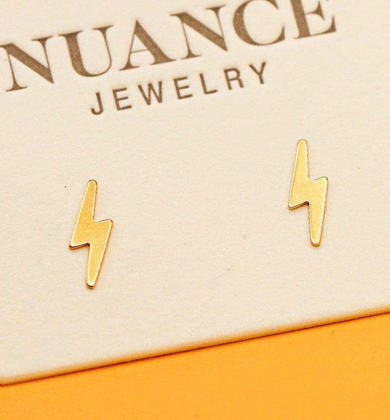 Nuance 14kt Gold Small Icon Studs