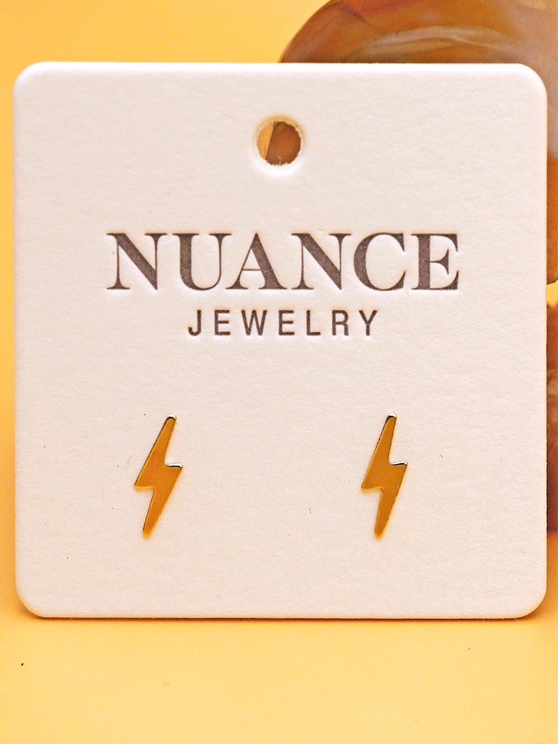 Nuance 14kt Gold Small Icon Studs