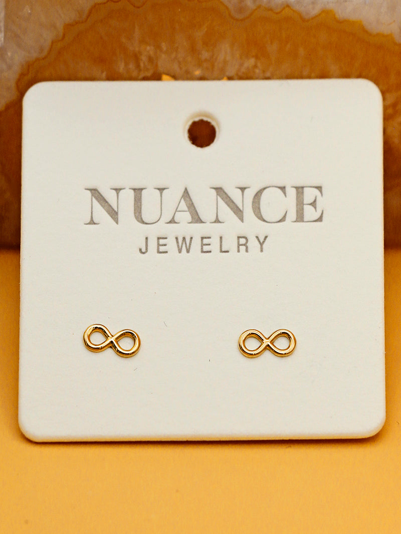 Nuance 14kt Gold Small Icon Studs