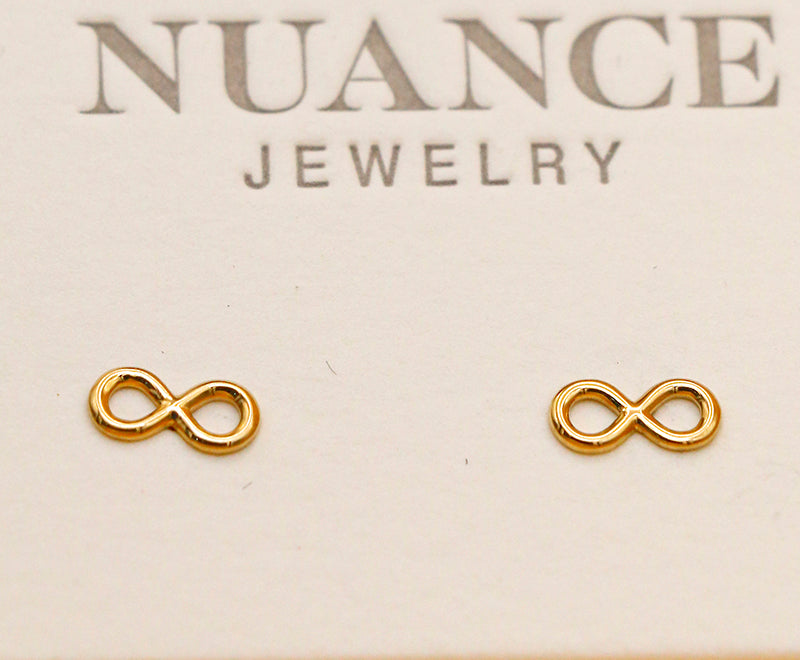 Nuance 14kt Gold Small Icon Studs