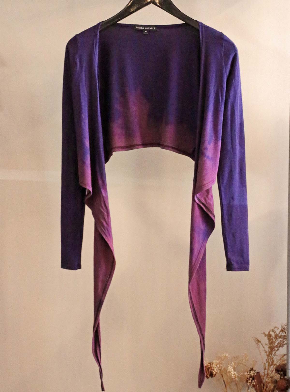 Bianca Rachele Hand Dyed Wrap Sweater