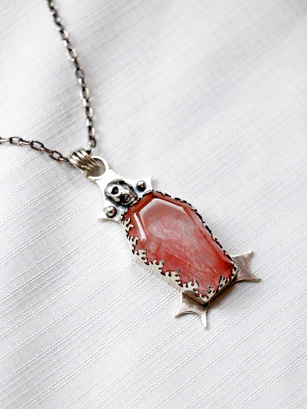 Hellhound Coffin Pendant Necklace | One of a Kind