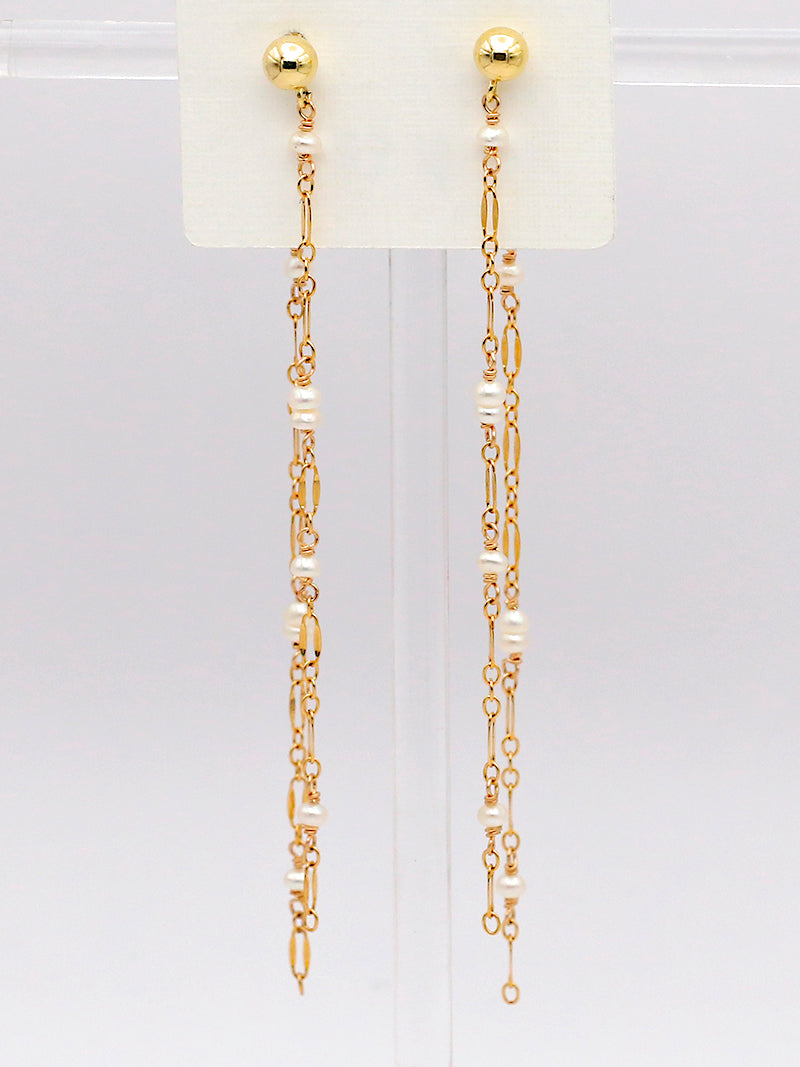 Susan Rifkin Drop Stone Earrings | More Colors Available