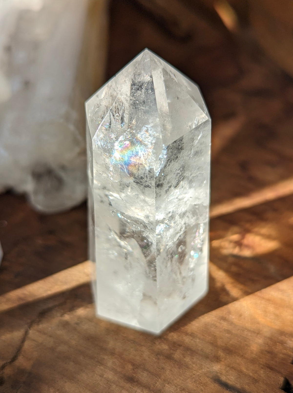 Witch's Way Clear Quartz Crystal Point