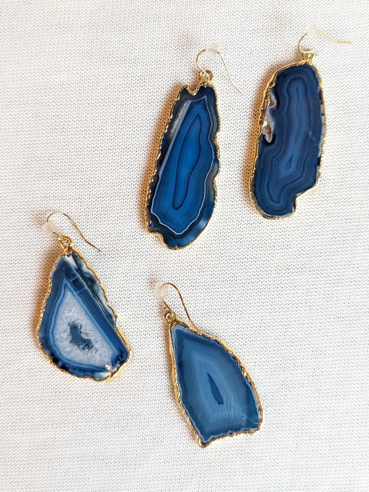 Nuance Geode Slice Earrings | More Color Options!