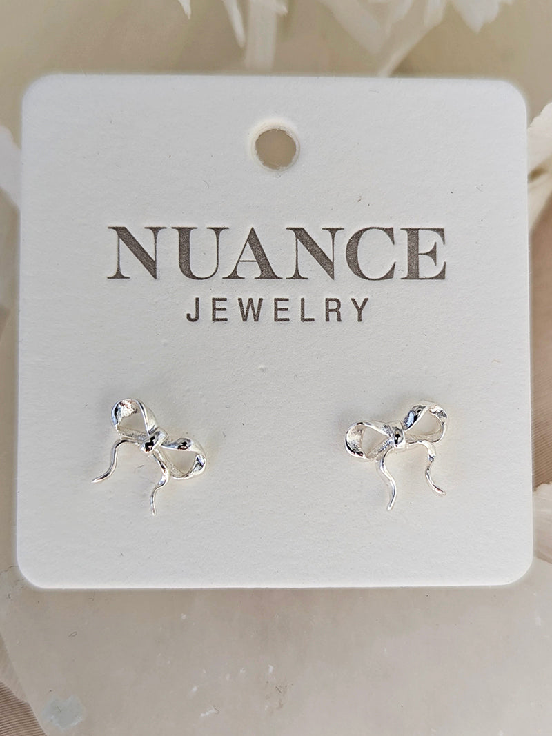 Nuance Tiny Bow Studs