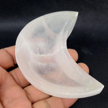 Toile Selenite Moon Bowl