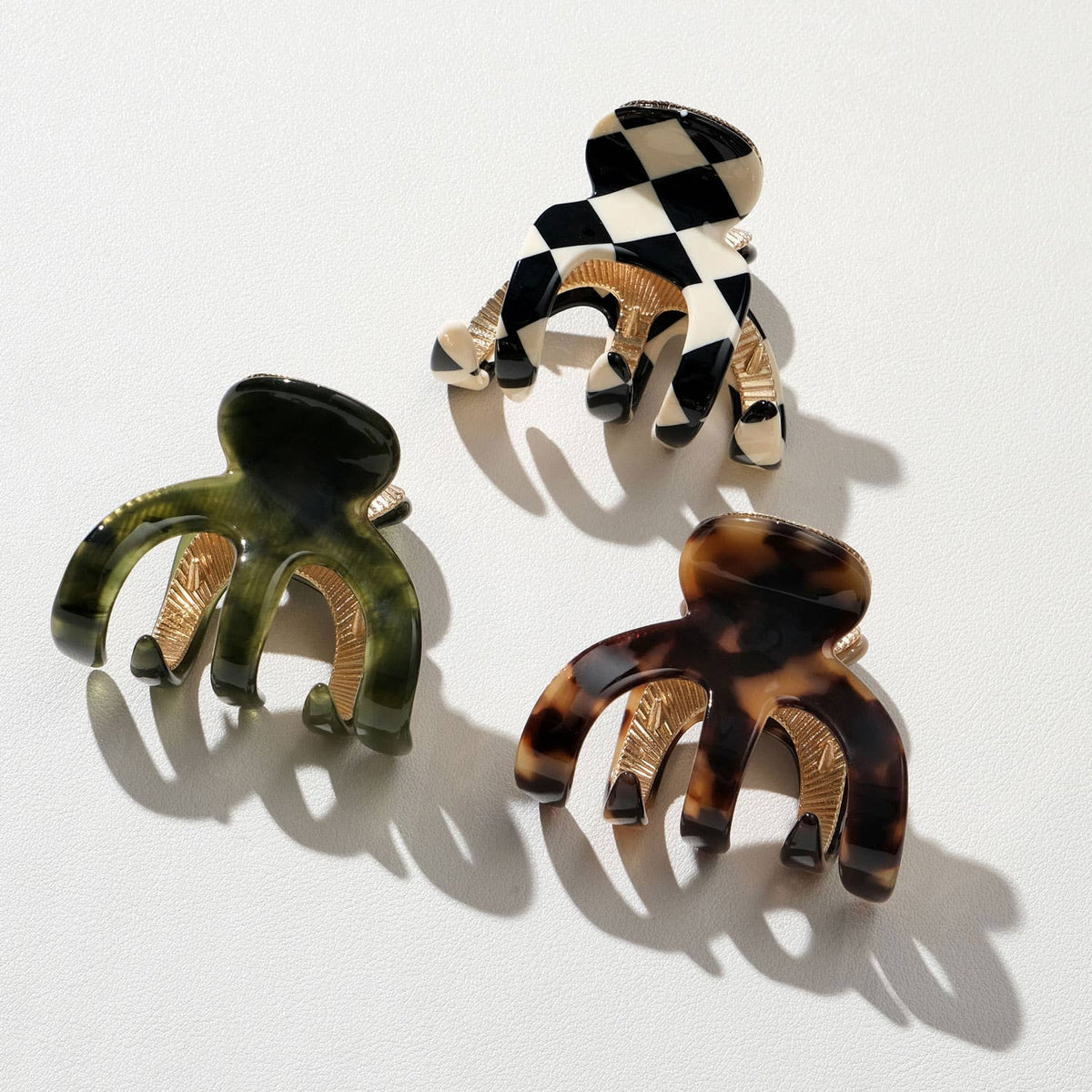 Vintage Octopus Claw Clip