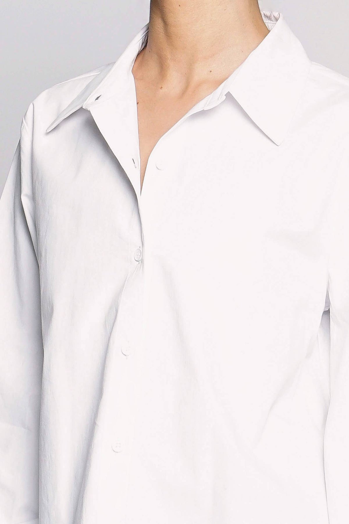 San Souci Cropped Button Up Shirt